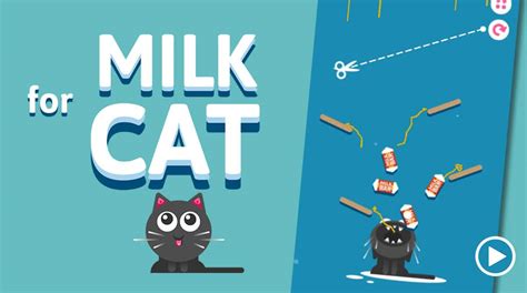 cat and milk game|milk for cat cbc kids.